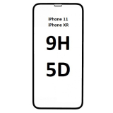 Ochranné tvrzené 5D sklo Apple iPhone 11/iPhone XR (Celoplošné lepení)