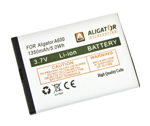Baterie ALIGATOR  A600, A430 (1350mAh) originální