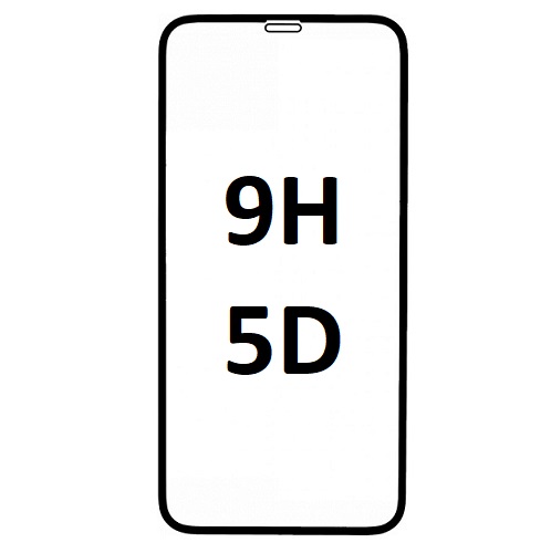 Ochranné tvrzené 5D sklo Apple iPhone 12/12 Pro (Celoplošné)