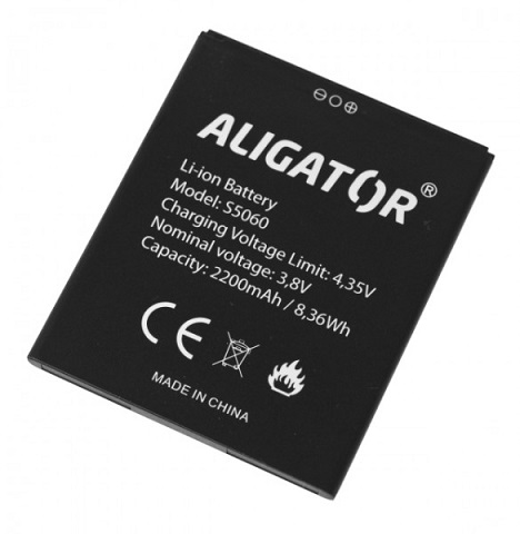 Baterie ALIGATOR S5060 Duo, Li-Ion 2200 mAh, originální