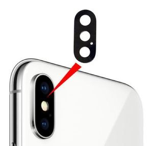 Apple iPhone X Sklíčko Kamery (Black)