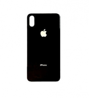 Apple iPhone X Skleněný Zadní Kryt Baterie (Black)