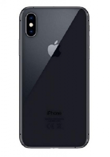 Apple iPhone XS Zadní Kryt (Black) Service Pack
