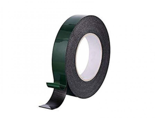Oboustranná páska pěnová lepící páska 20mm / 10m / 1mm (Black)