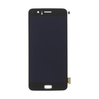 OnePlus 5 LCD Display + Dotyk + Přední rámeček (Black) TFT