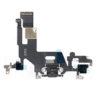 Apple iPhone 11 Dock Konektor, Dobíjecí konektor, Flex Kabel (Black)
